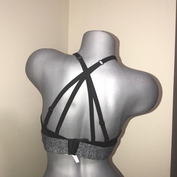 VICTORIA'S SECRET PINK ULTIMATE UNLINE SPORT BRA UNLINED. Size Large. NWT - Picture 2 of 12